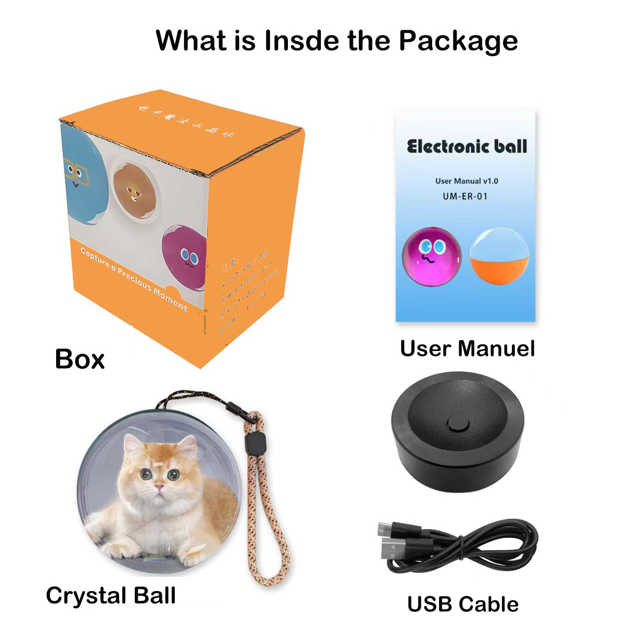 Buyvivi Crystal Video Player Memory Sphere